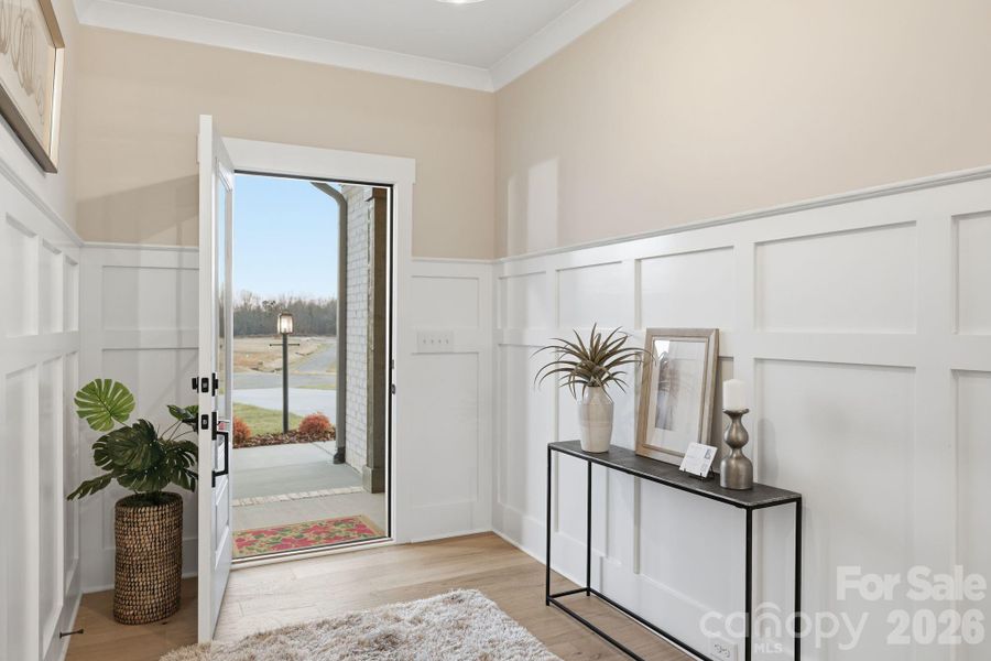 Furnished interior view inside a new home in , Lexington (Image 5).