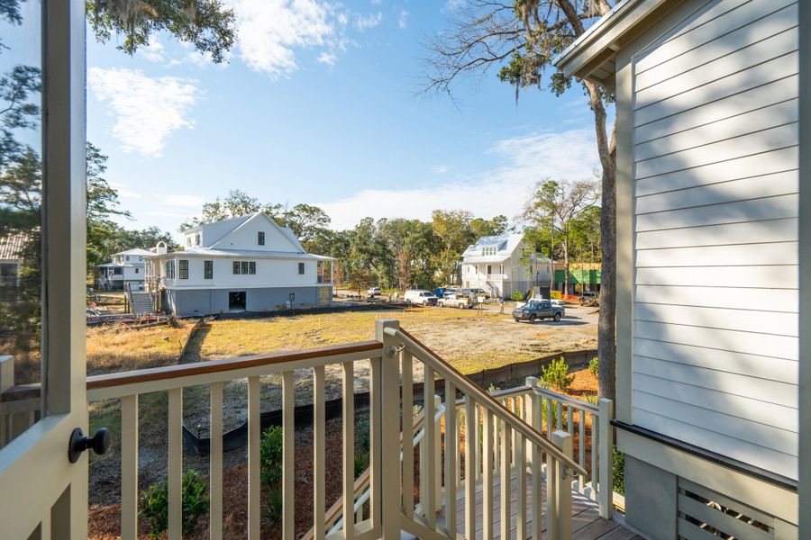 Exterior details and patio area of a home in , Johns Island (Image 34).
