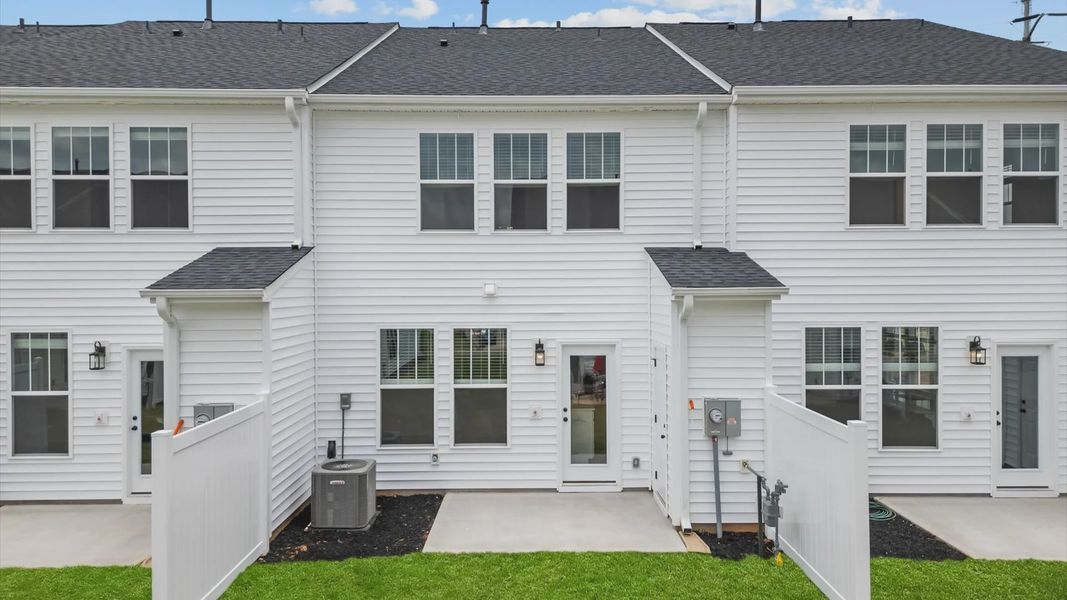 Luxe 2 story townhomes with garage,  elevated ceilings, walk-in closets, & 9-foot kitchen island near Downtown Greenville, SC