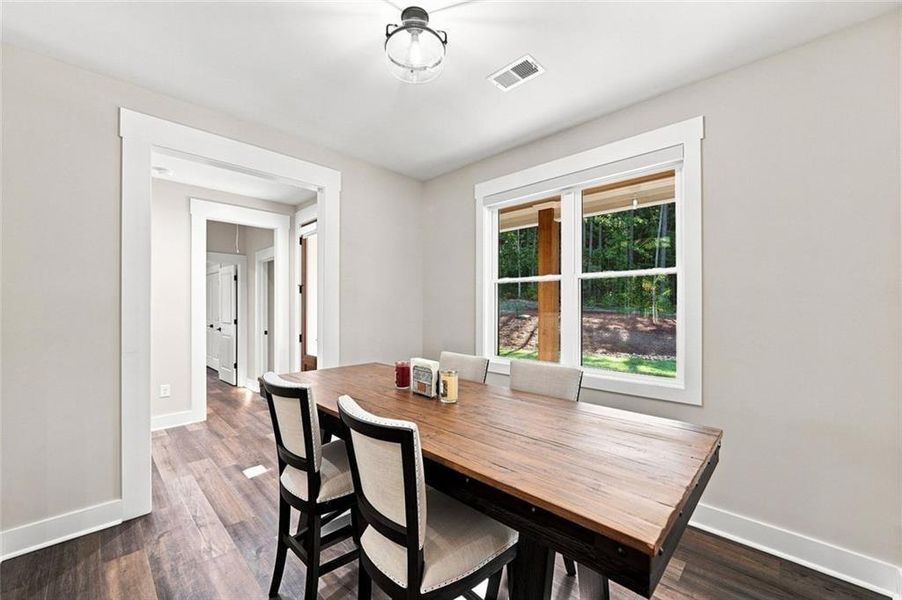 Furnished interior view inside a new home in , Canton (Image 11).