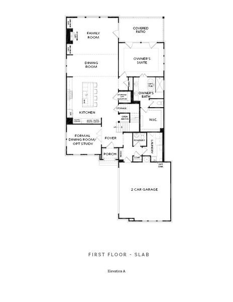 First Floor on a Slab