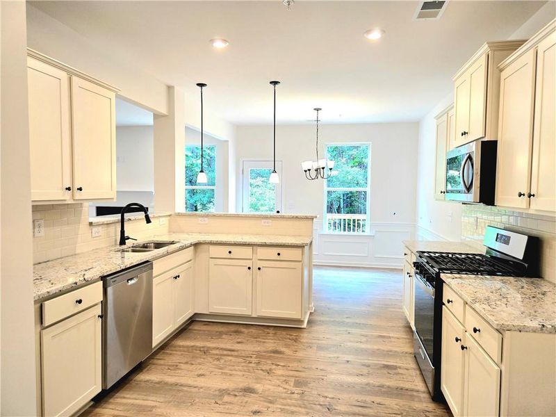 Furnished interior view inside a new home in Park View Reserve, Mableton (Image 8). Furnished interior view inside a new home in Park View Reserve, Mableton (Image 8).