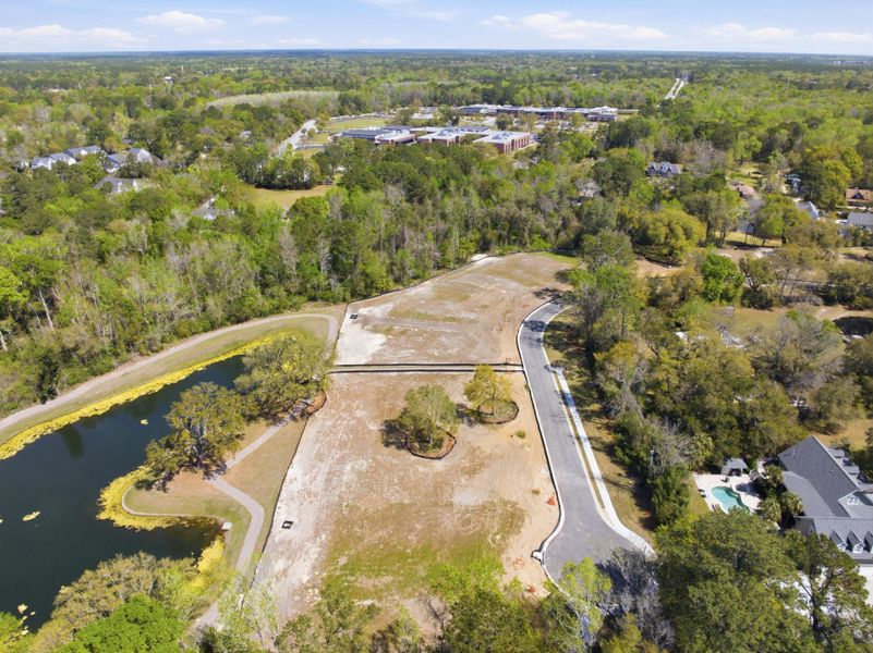 Site preparation for new homesites in Liberty Hill Farm, Mount Pleasant (Image 12).