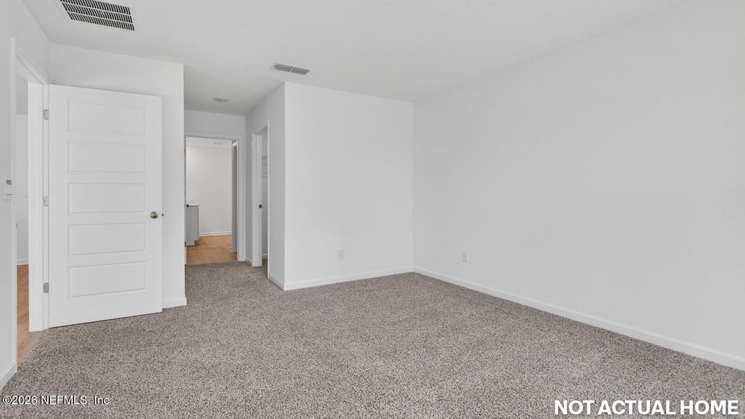 Spacious, unfurnished interior of a new home in The Arbors, Jacksonville (Image 16).