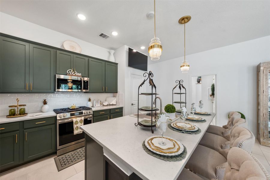 Furnished interior view inside a new home in Audubon - Terrace Collection, Magnolia (Image 33).