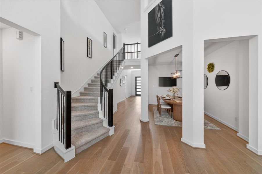 Furnished interior view inside a new home in , Sienna Plantation (Image 27).
