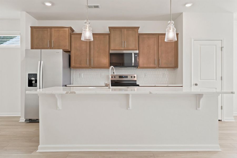 Furnished interior view inside a new home in Westfield, Conway (Image 8).