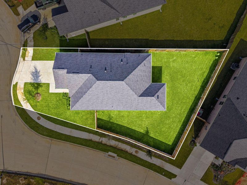 Amazing aerial shot of this gorgeous Beazer new construction home situated on an oversized CORNER LOT on a quiet cul-de-sac street in the sought after community of Sunterra and zoned to Katy ISD! Lush landscaping, well manicured front lawn, and a wonderful back patio perfect to set up an outdoor sitting area! Amazing aerial shot of this gorgeous Beazer new construction home situated on an oversized CORNER LOT on a quiet cul-de-sac street in the sought after community of Sunterra and zoned to Katy ISD! Lush landscaping, well manicured front lawn, and a wonderful back patio perfect to set up an outdoor sitting area!