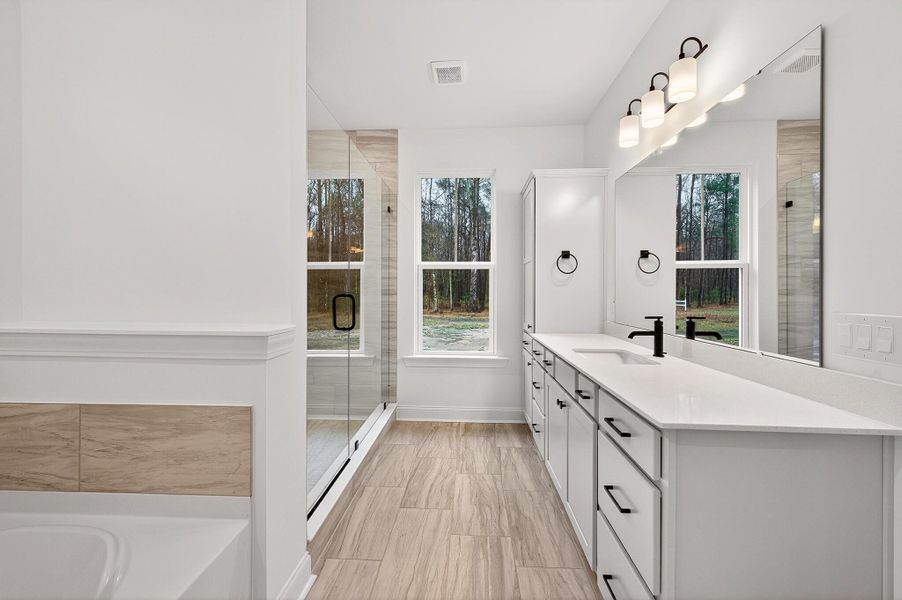 Furnished interior view inside a new home in , Ridgeville (Image 9).