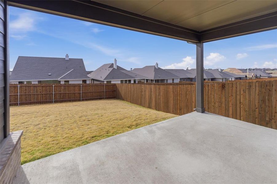 Exterior details and patio area of a home in Liberty Pointe, Gainesville (Image 3).