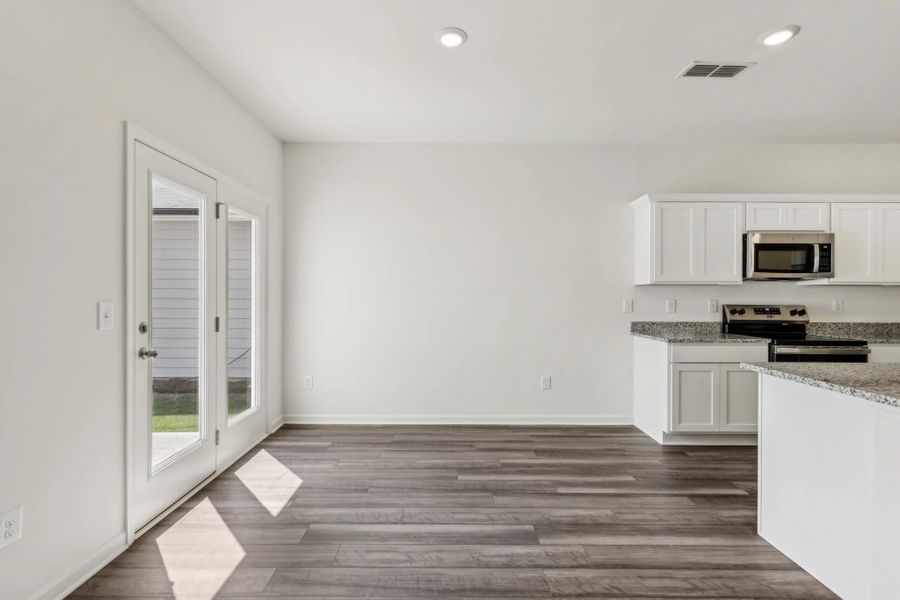 Representative unfurnished interior of a home built from the Neptune by Starlight Homes in Brookshire at Legacy Hills, Celina (Image 21). Representative unfurnished interior of a home built from the Neptune by Starlight Homes in Brookshire at Legacy Hills, Celina (Image 21).
