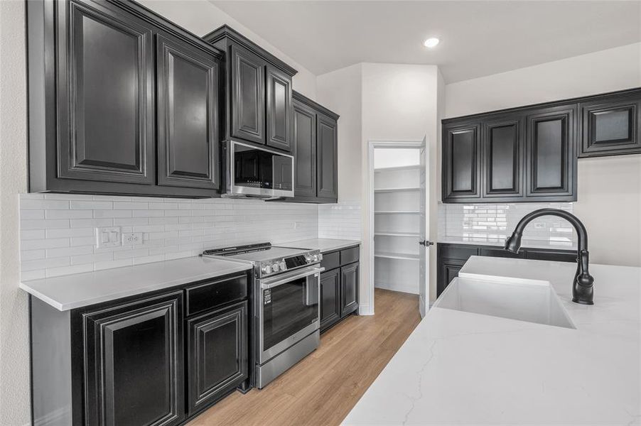 Furnished interior view inside a new home in Pioneer Estates, Blue Ridge (Image 5). Furnished interior view inside a new home in Pioneer Estates, Blue Ridge (Image 5).