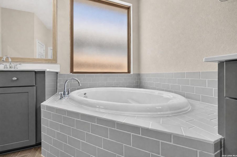 Close-up of interior finishes inside a home in Stillwater Ranch, San Antonio (Image 12).