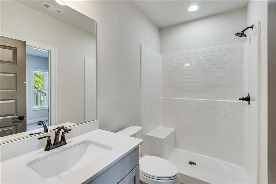 Furnished interior view inside a new home in , Dacula (Image 7).