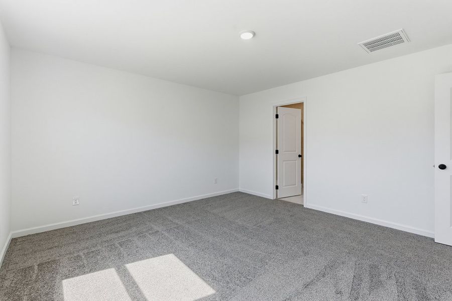 A room with white walls.