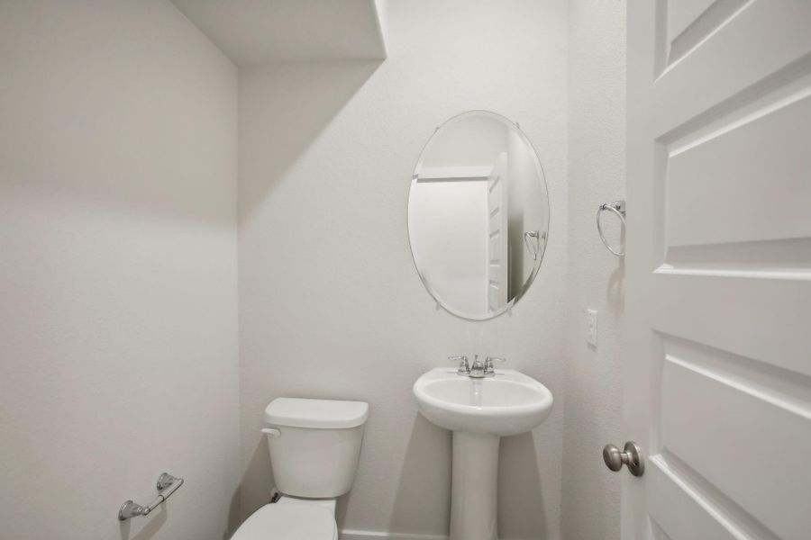 Photo is not of the actual home, but is an inspirational photo of builder’s model home and may depict options, furnishings, and/or decorator features that are not included