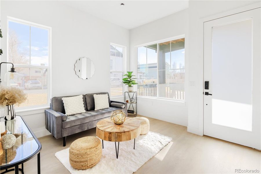Furnished interior view inside a new home in , Arvada (Image 28).