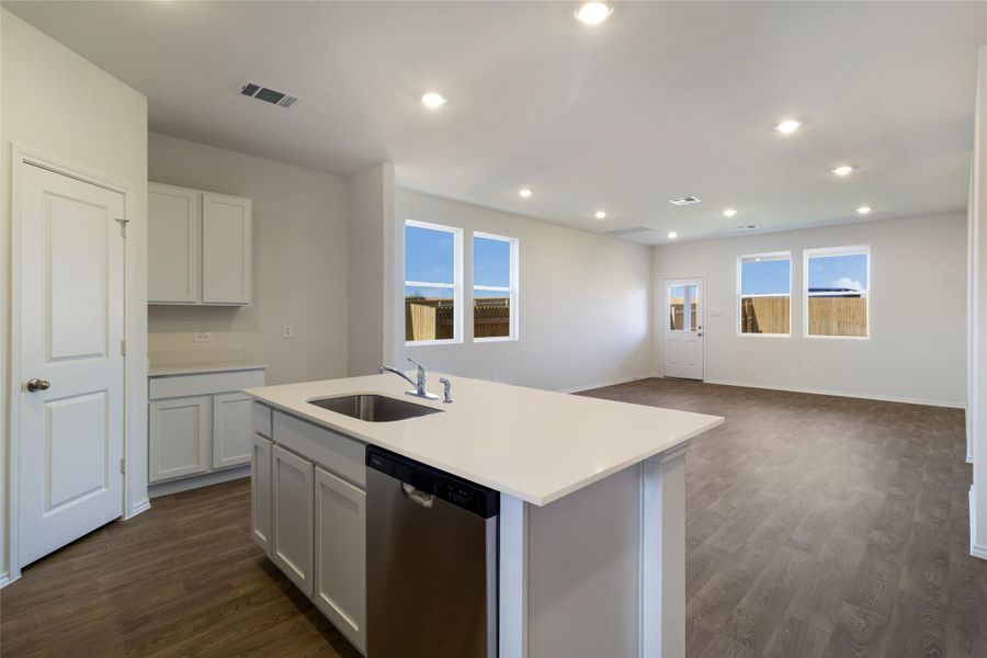 Furnished interior view inside a new home in Marigold, Uhland (Image 6). Furnished interior view inside a new home in Marigold, Uhland (Image 6).