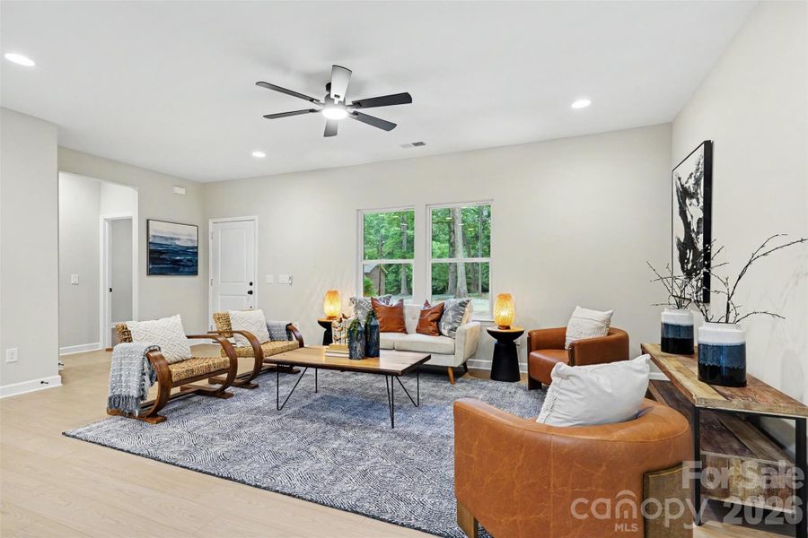 Furnished interior view inside a new home in , Monroe (Image 7).