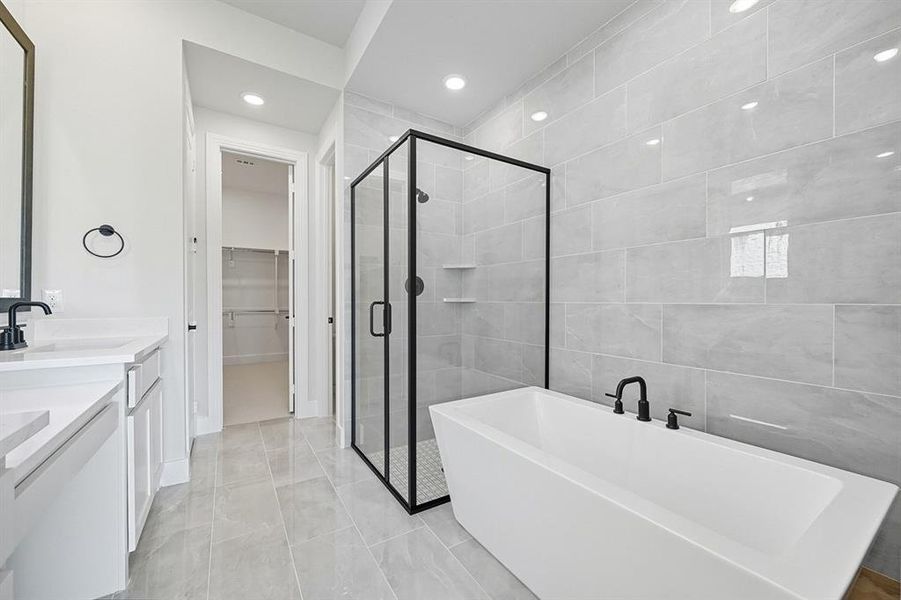 Furnished interior view inside a new home in Trinity Falls, McKinney (Image 6). Furnished interior view inside a new home in Trinity Falls, McKinney (Image 6).