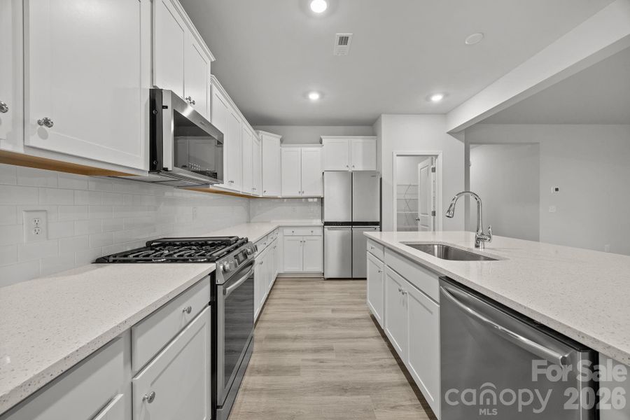 Furnished interior view inside a new home in Moore Farms, Indian Trail (Image 5).