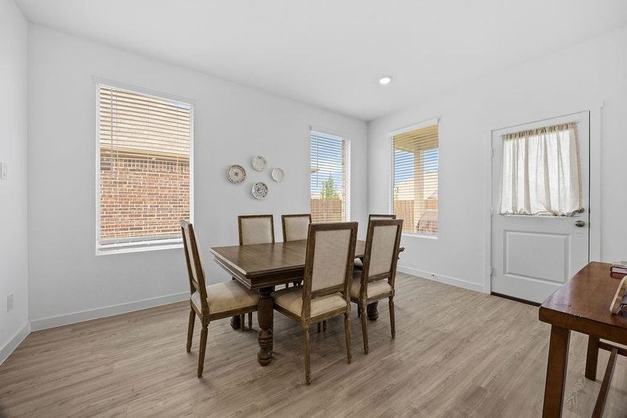 Furnished interior view inside a new home in , McKinney (Image 8). Furnished interior view inside a new home in , McKinney (Image 8).