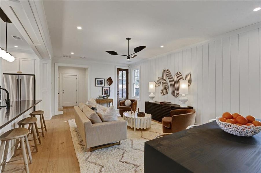 Furnished interior view inside a new home in , Gainesville (Image 16).
