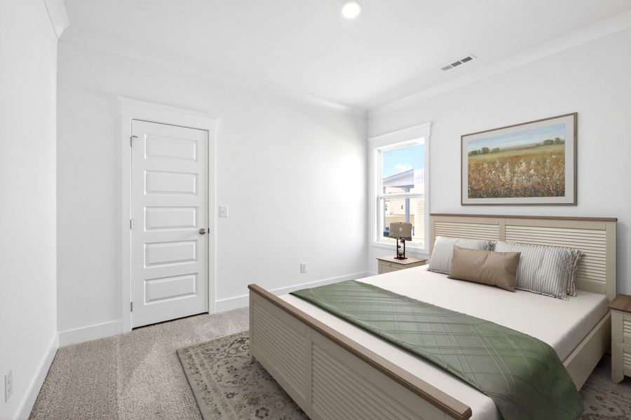 Virtually Staged Photo of Actual Home*