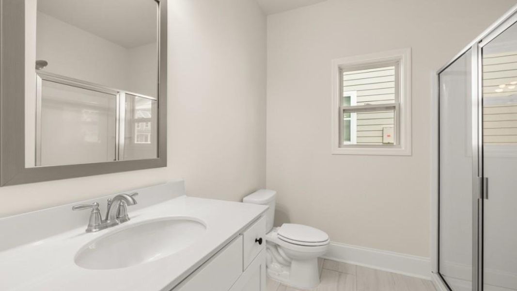 Furnished interior view inside a new home in Hamptons at Riverwood East, Dallas (Image 10).