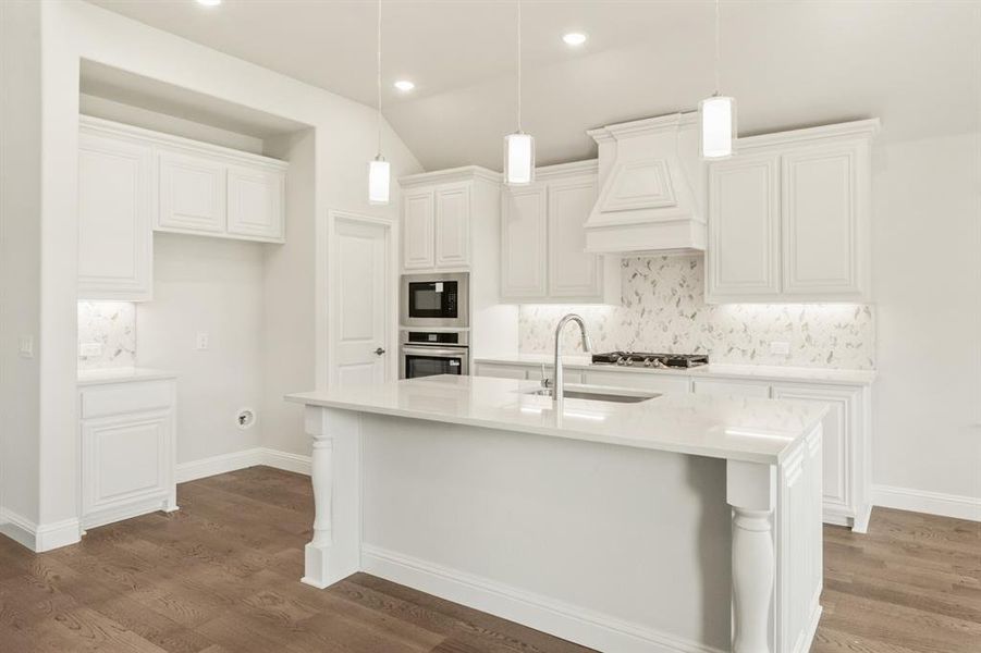 Furnished interior view inside a new home in Silo Mills, Joshua (Image 15).