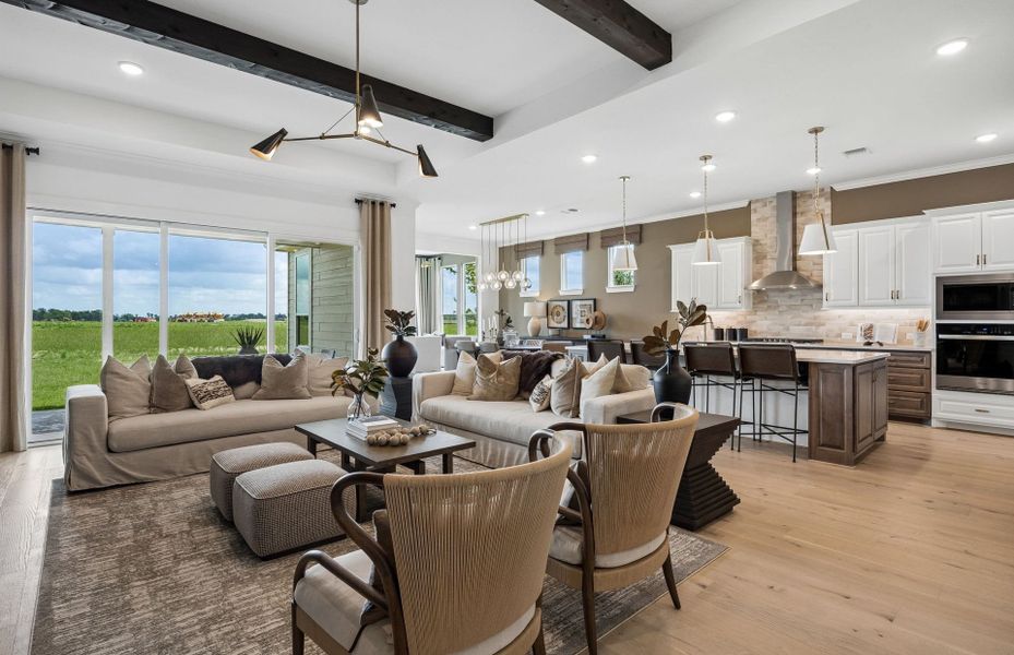 Representative furnished interior of a home built from the Stellar by Del Webb in Del Webb Sugar Land at Ryehill, Rosenberg (Image 6).