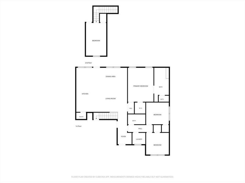 2D floor plan layout of this home in , Temple, GA (Image 5).
