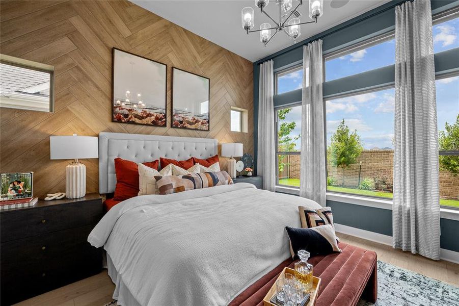 Furnished interior view inside a new home in South Pointe Manor Series, Mansfield (Image 26). Furnished interior view inside a new home in South Pointe Manor Series, Mansfield (Image 26).