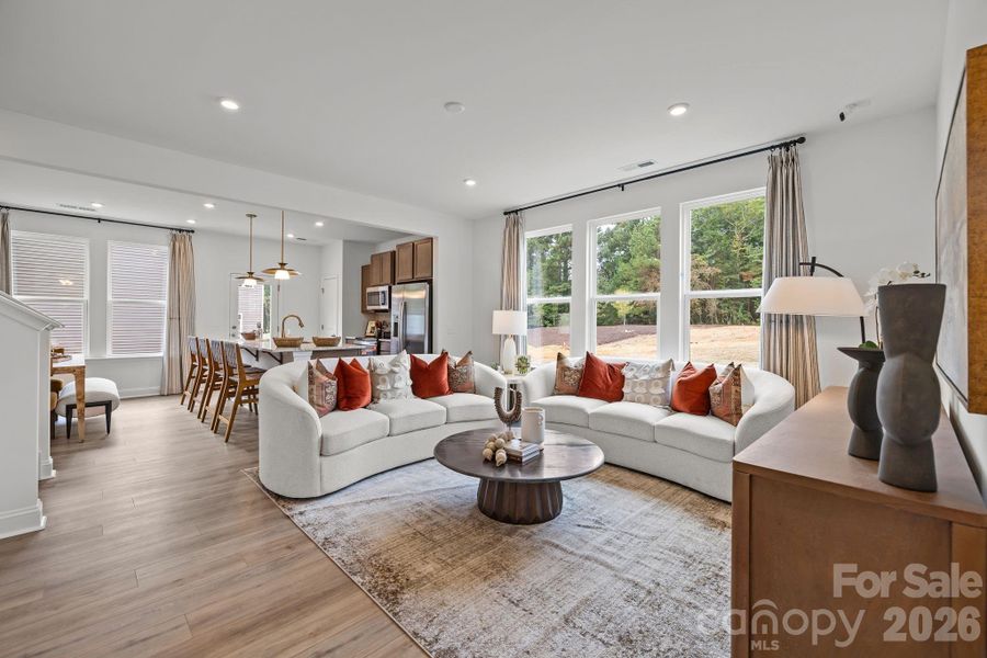 Representative Photo from Model - Main level living area Representative Photo from Model - Main level living area