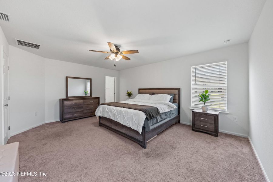 Furnished interior view inside a new home in Copper Ridge, Jacksonville (Image 34).