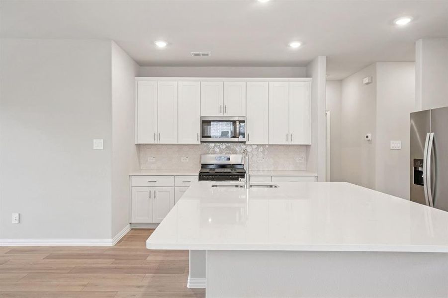 Furnished interior view inside a new home in Eastridge - Spring Series, McKinney (Image 6).