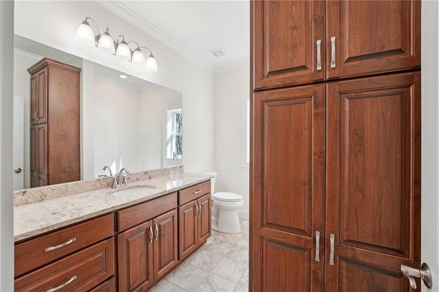Furnished interior view inside a new home in , Canton (Image 17).