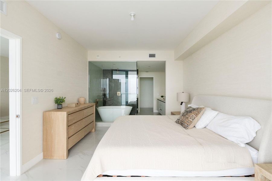 Furnished interior view inside a new home in Aria Reserve, Miami (Image 5).