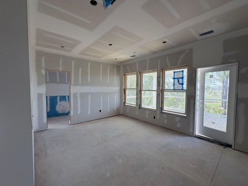 Spacious, unfurnished interior of a new home in The Preserve at Pennys Creek, Johns Island (Image 32).