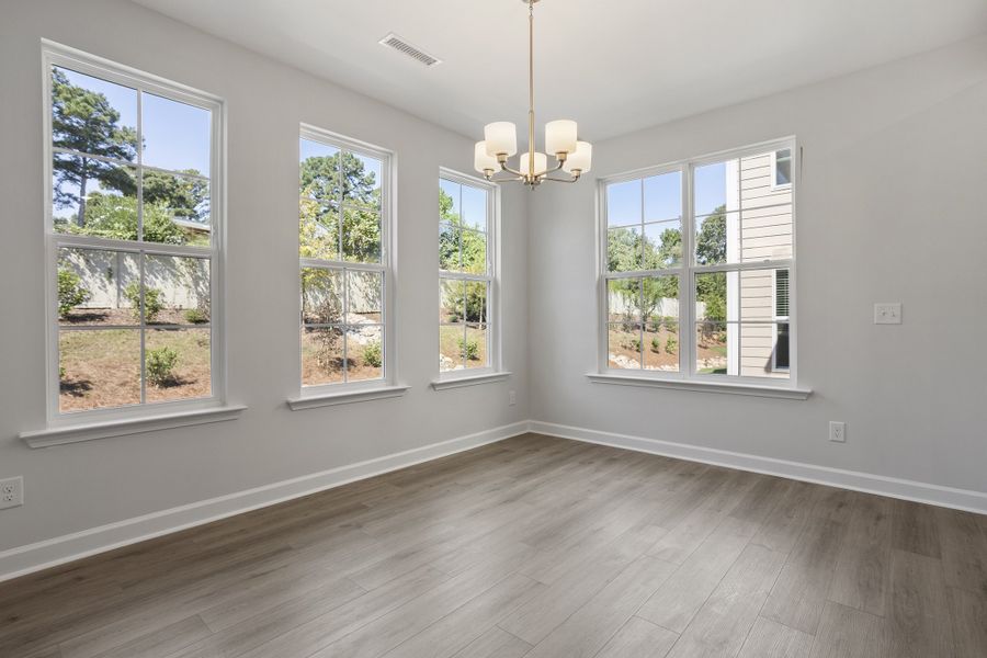 Spacious, unfurnished interior of a new home in Georgias Landing, Raleigh (Image 30).