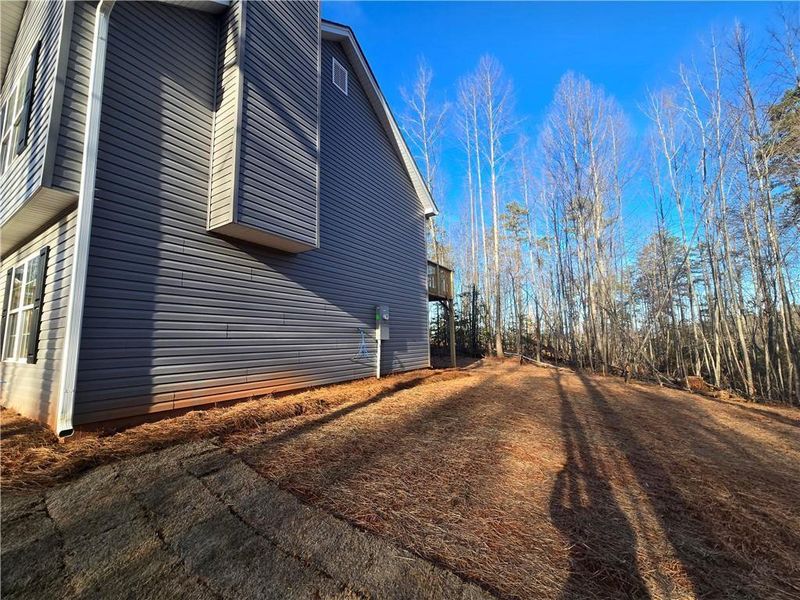 Exterior details and patio area of a home in , Demorest (Image 3).