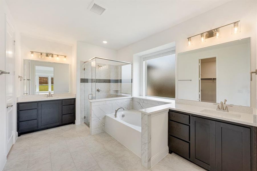 Furnished interior view inside a new home in Hampton Park, Glenn Heights (Image 5).