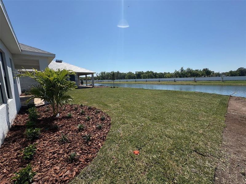 Exterior details and patio area of a home in Lakeview Crossing – Classic Series, Sarasota (Image 9).