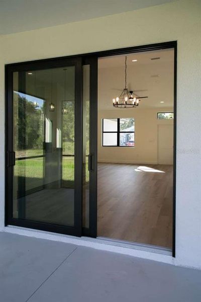 Exterior details and patio area of a home in , North Port (Image 30).