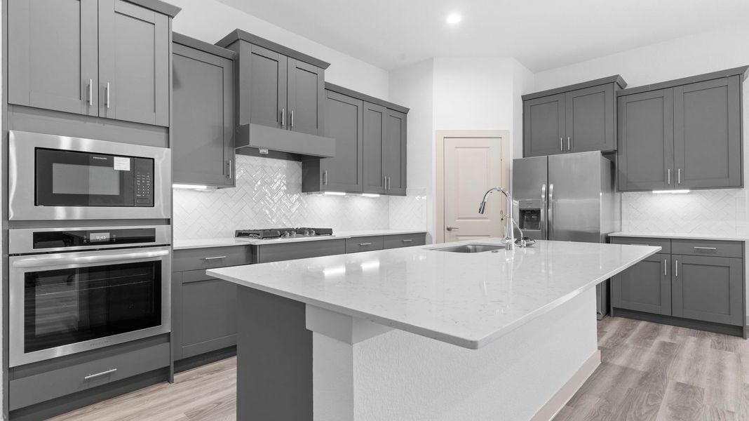 Furnished interior view inside a new home in Alexander, Pearland (Image 4). Furnished interior view inside a new home in Alexander, Pearland (Image 4).