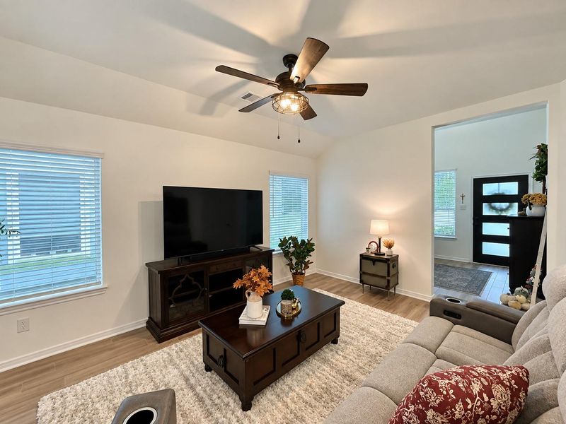 Furnished interior view inside a new home in Woodforest, Montgomery (Image 9).