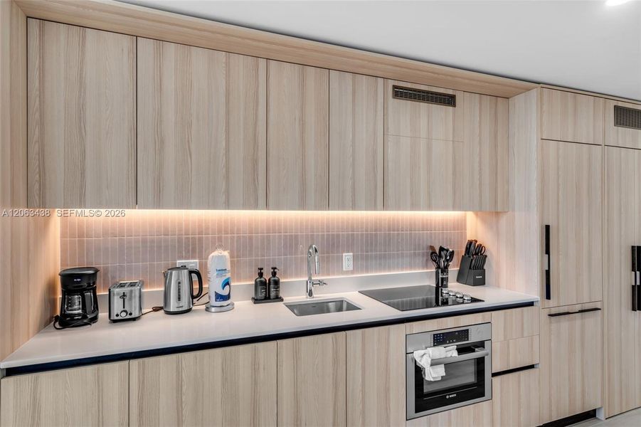 Close-up of interior finishes inside a home in , Miami (Image 45).