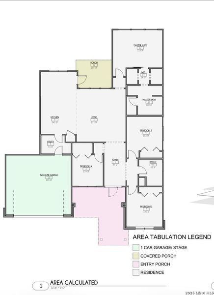 2D floor plan layout of this home in , La Vernia, TX (Image 5).