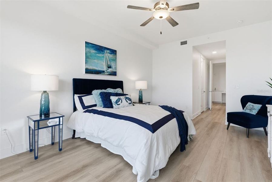 Furnished interior view inside a new home in Residences at Town Center, Madeira Beach (Image 33).