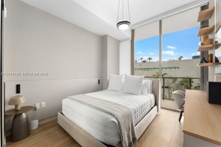 Furnished interior view inside a new home in Mr. C Residences, Miami (Image 17). Furnished interior view inside a new home in Mr. C Residences, Miami (Image 17).